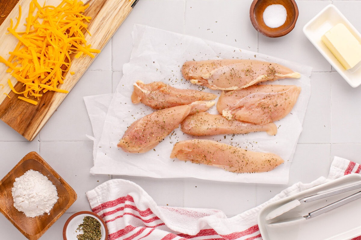 seasoned chicken breasts