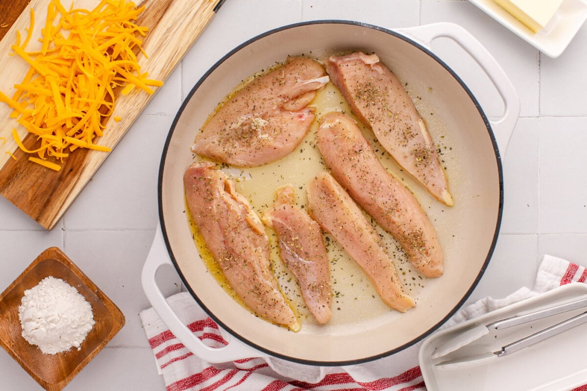 cooking chicken breasts in butter