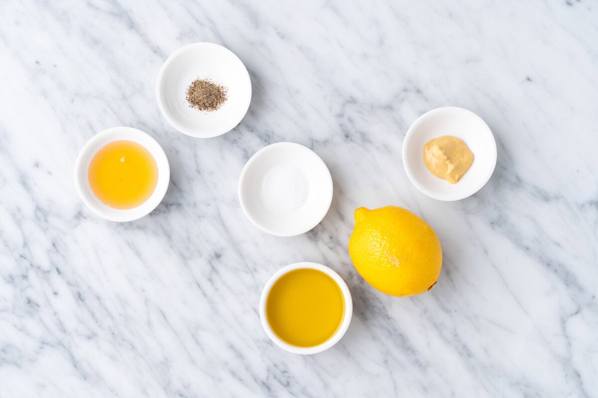 Ingredients for Lemon Salad Dressing