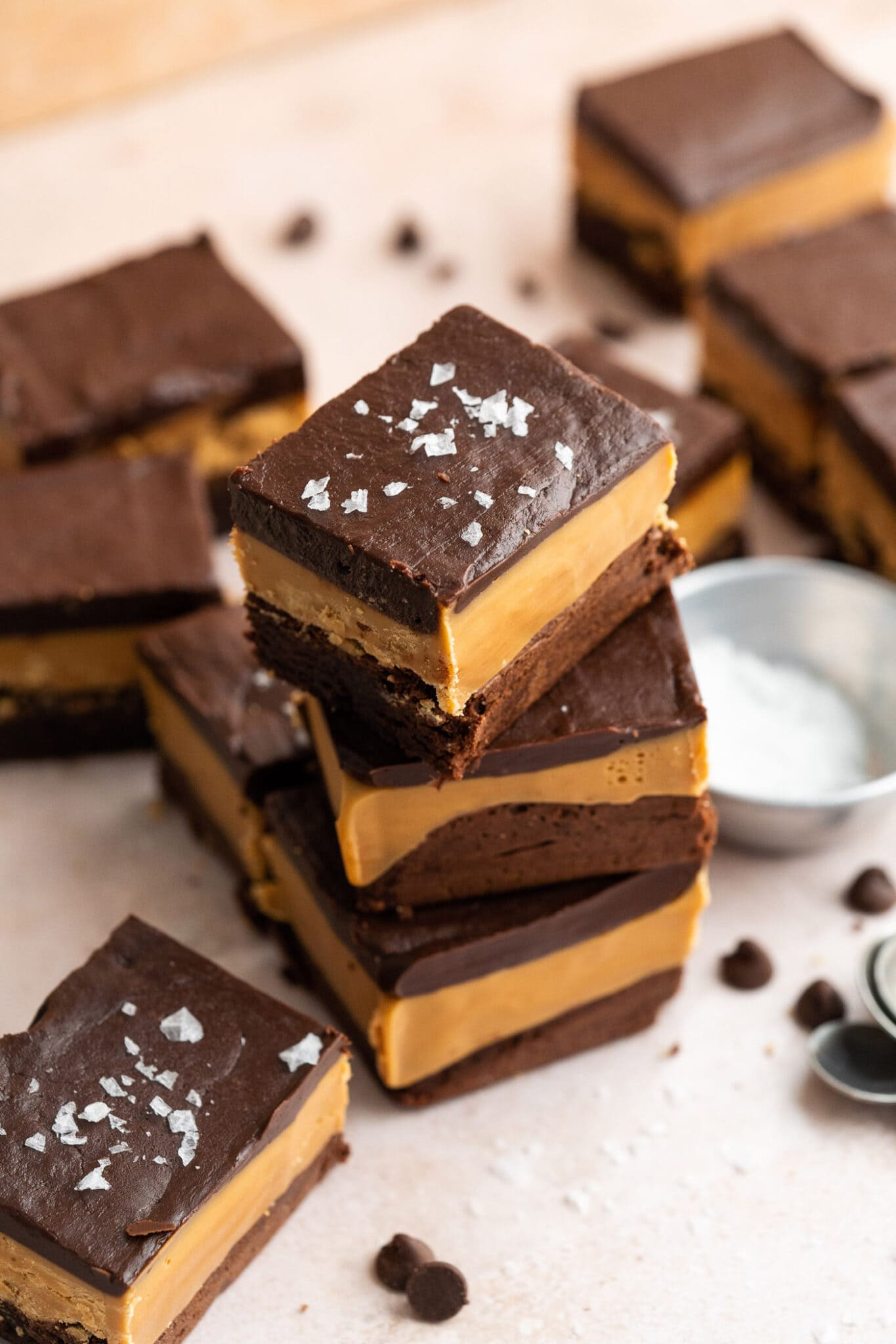 Millionaire Brownies Amanda's Cookin' Cookies, Brownies, & Bars