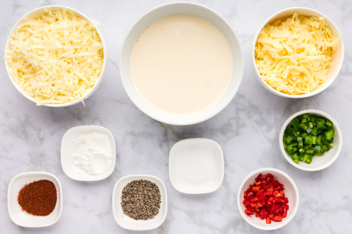 Ingredients for Queso Dip