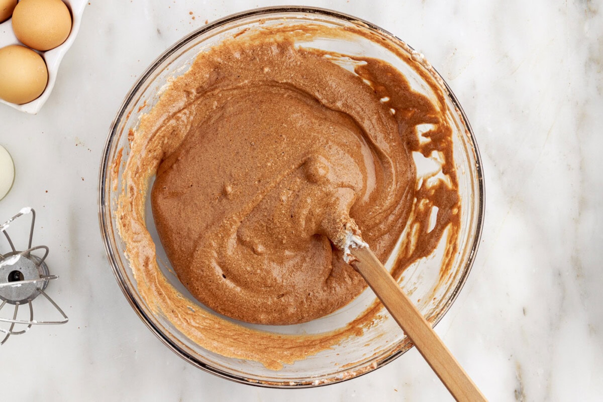 swiss roll cake batter