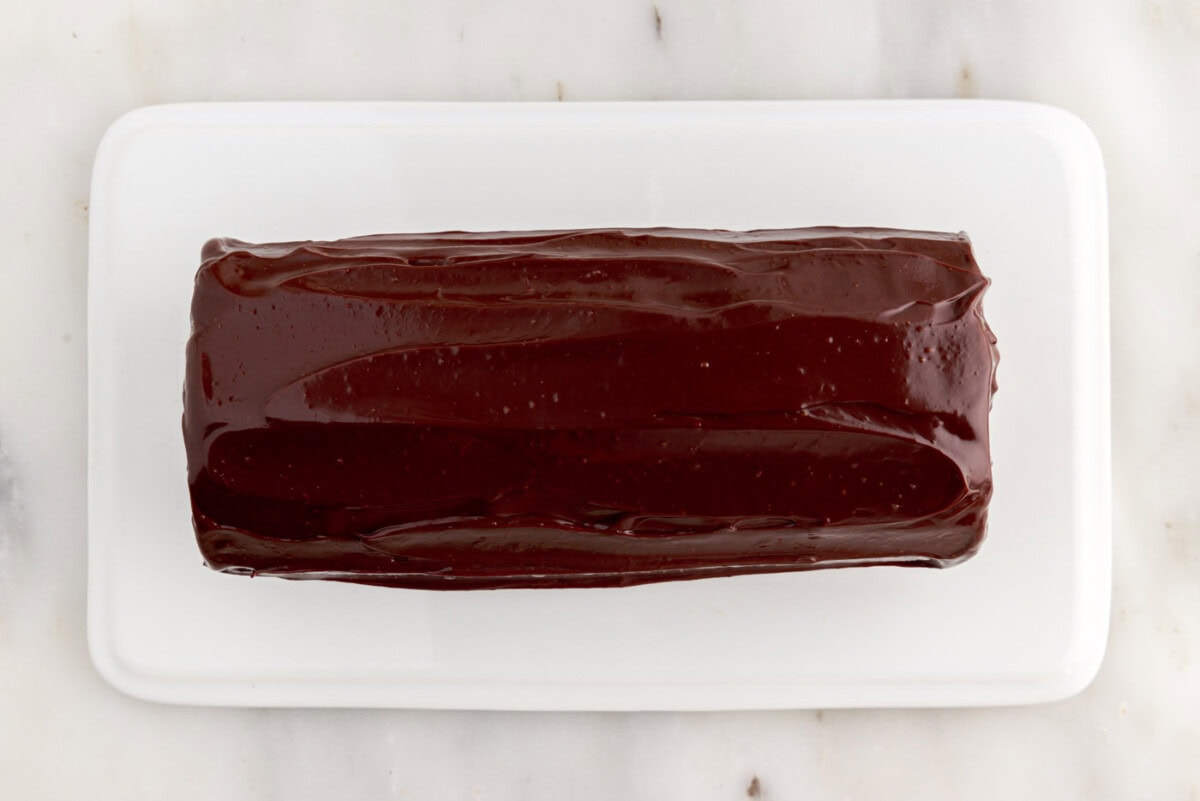 swiss roll with chocolate ganache