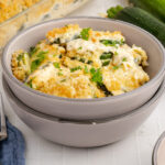 Bowl of Zucchini Casserole