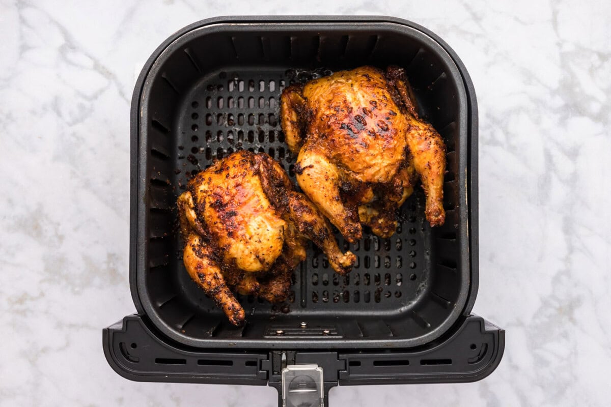 crispy air fryer cornish hens