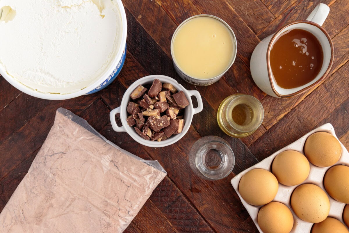 Ingredients for Better Than Sex Cake