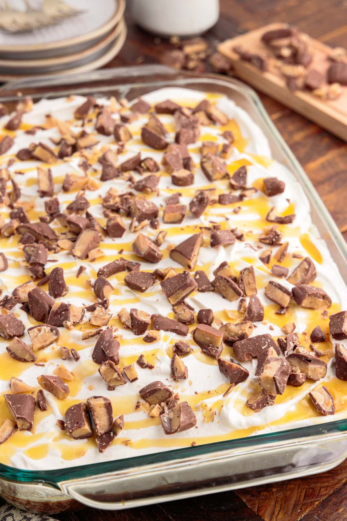 Pan of Better Than Sex Cake