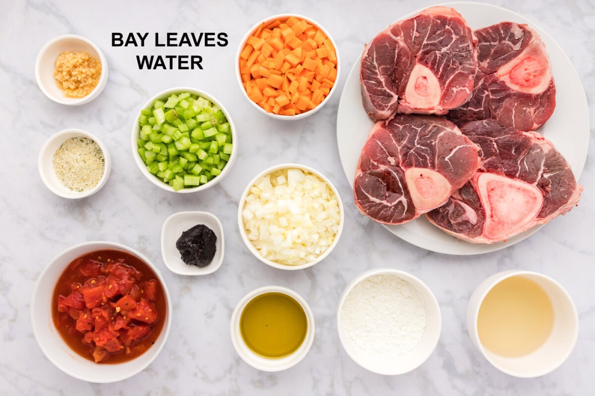 Ingredients for Braised Beef Shanks