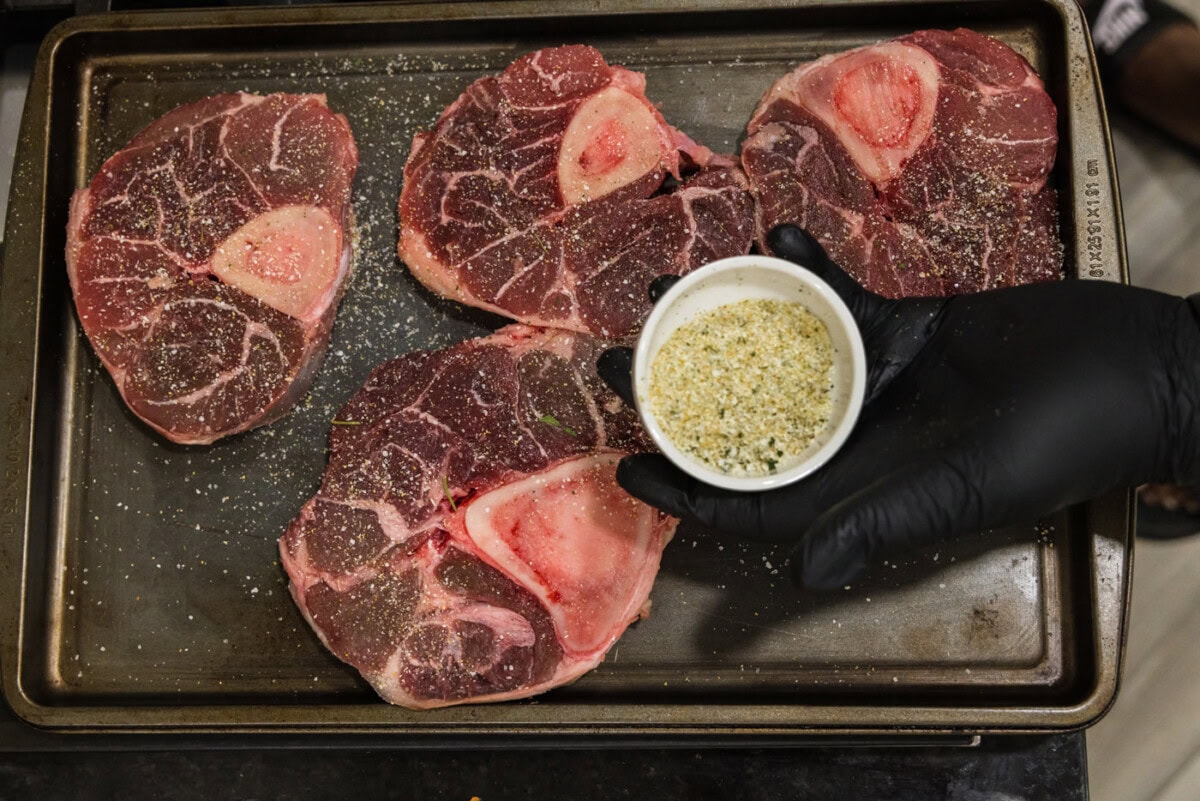 seasoning beef shanks