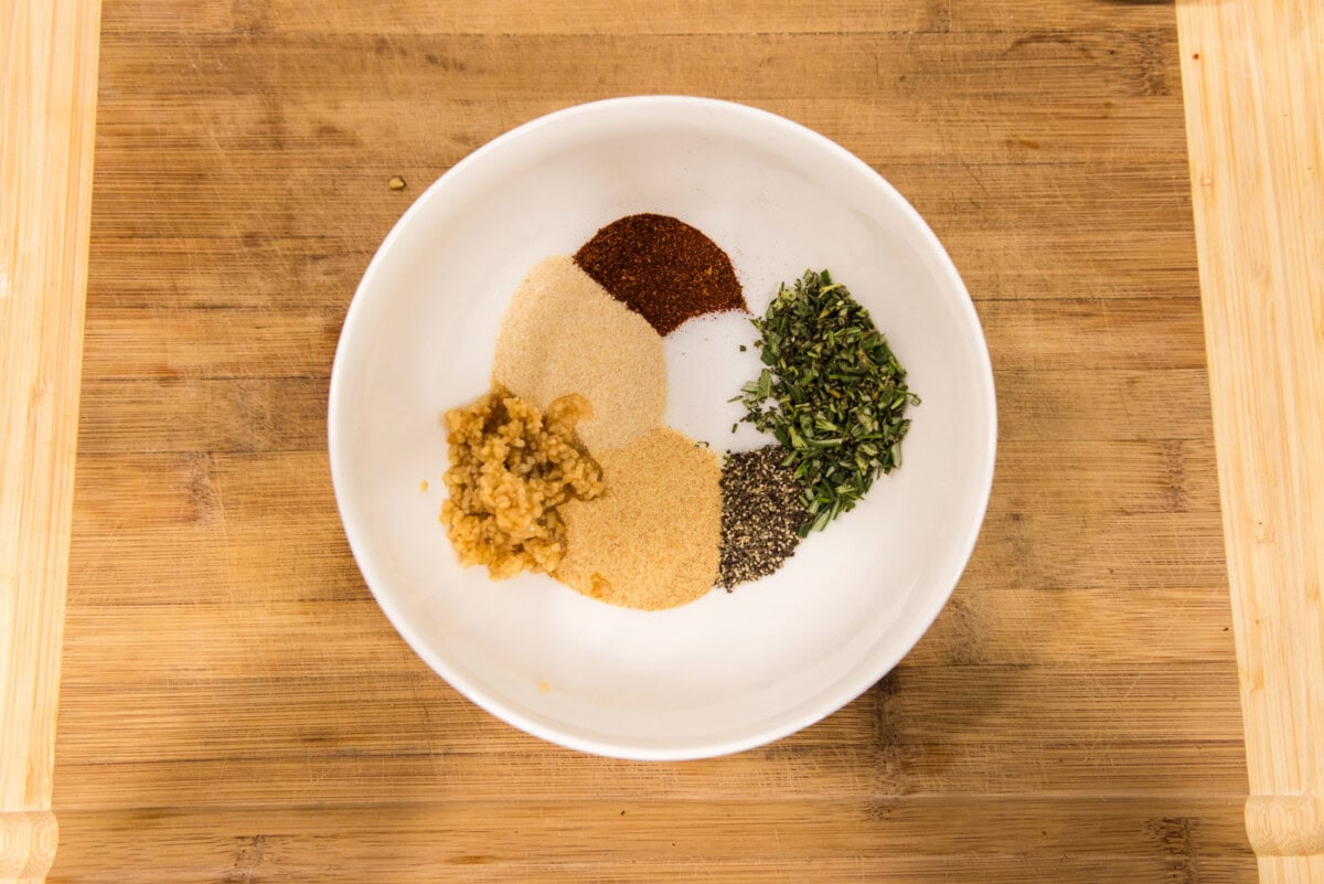 bowl of seasonings