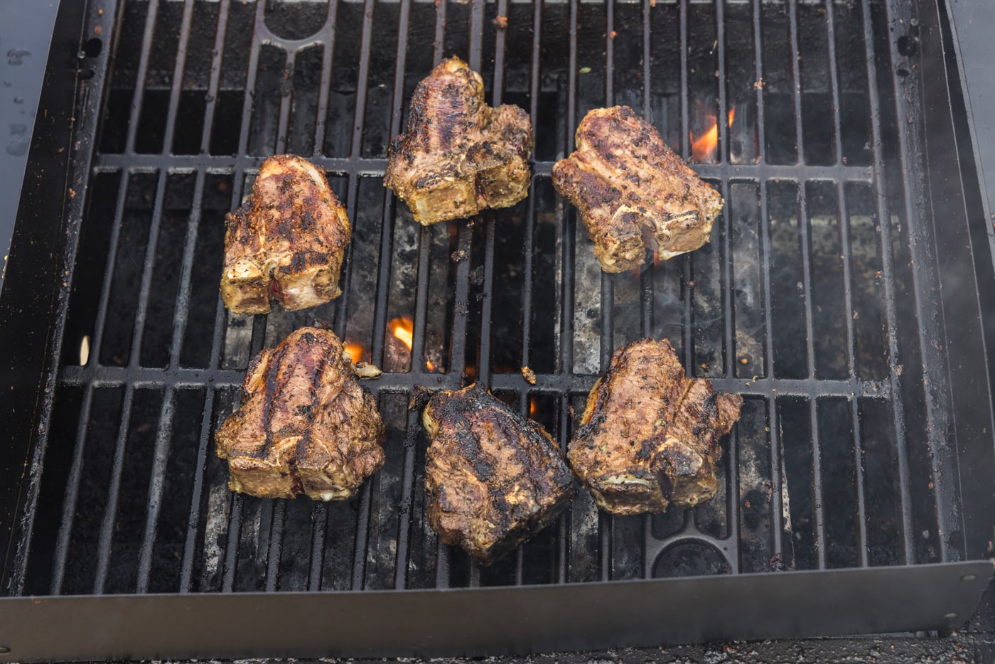 lamb loin chops on the grill