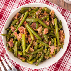 Bowl of Southern Green Beans