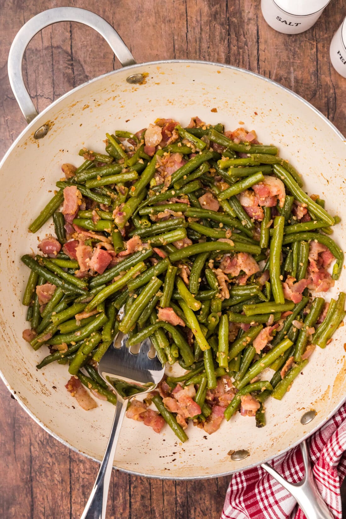 Skillet of Southern Green Beans