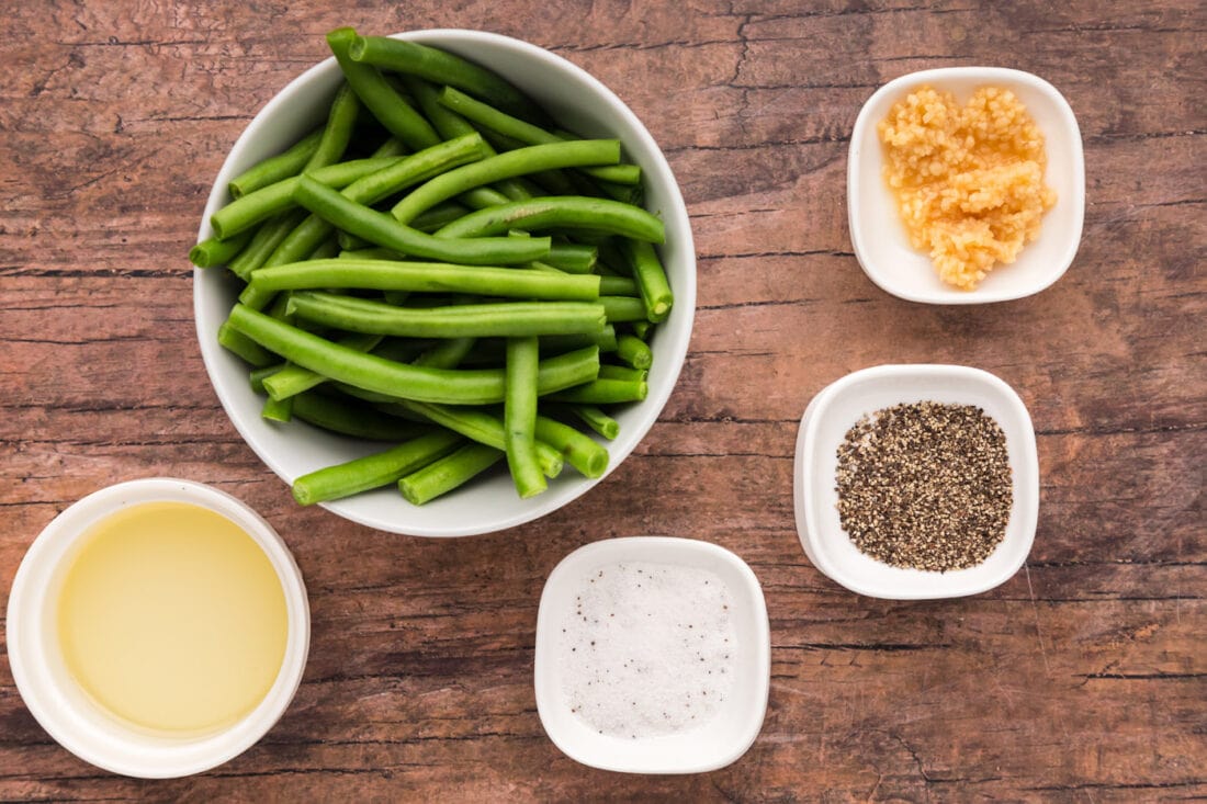Ingredients for Air Fryer Green Beans