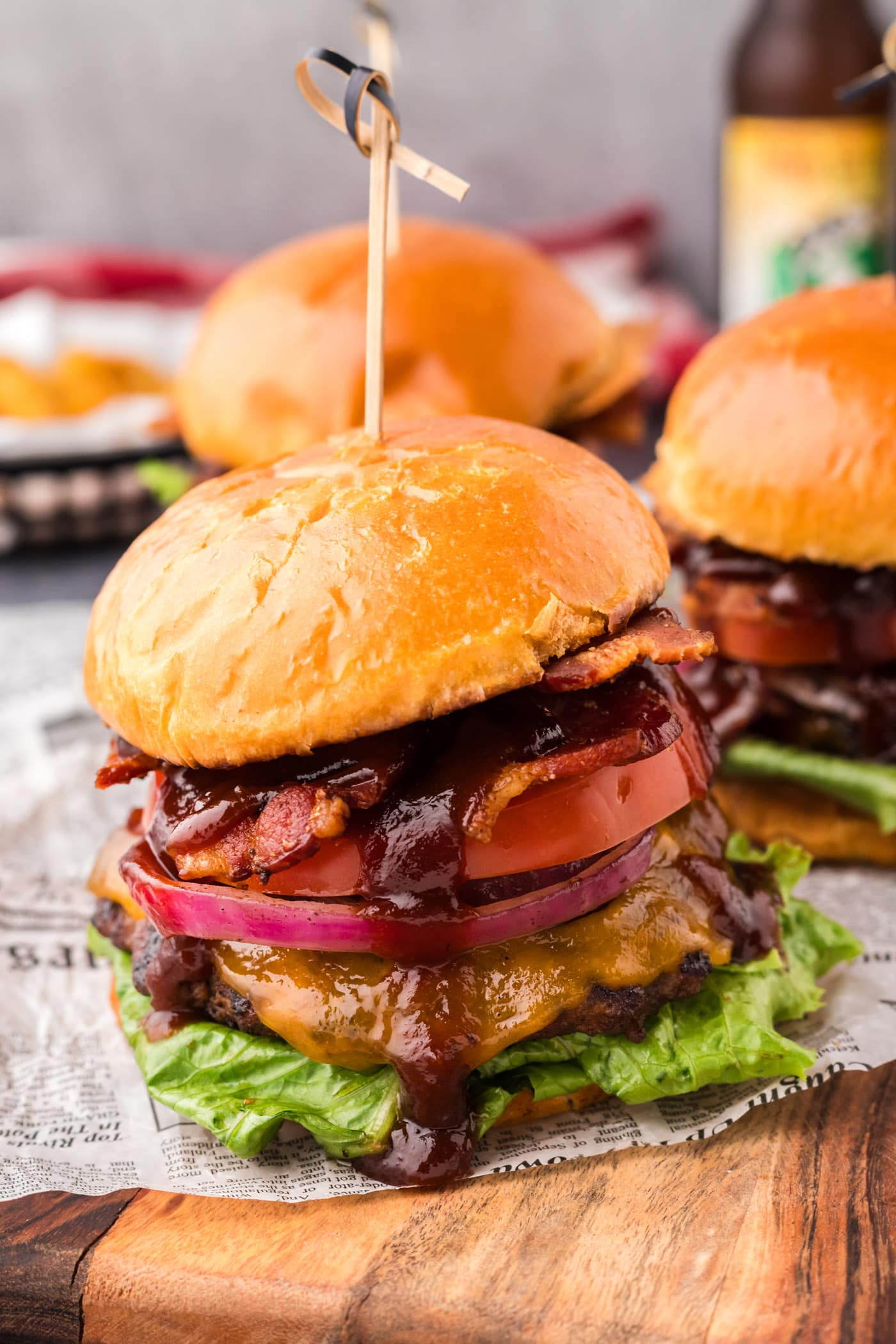 Bbq Bacon Burgers Amanda S Cookin Beef