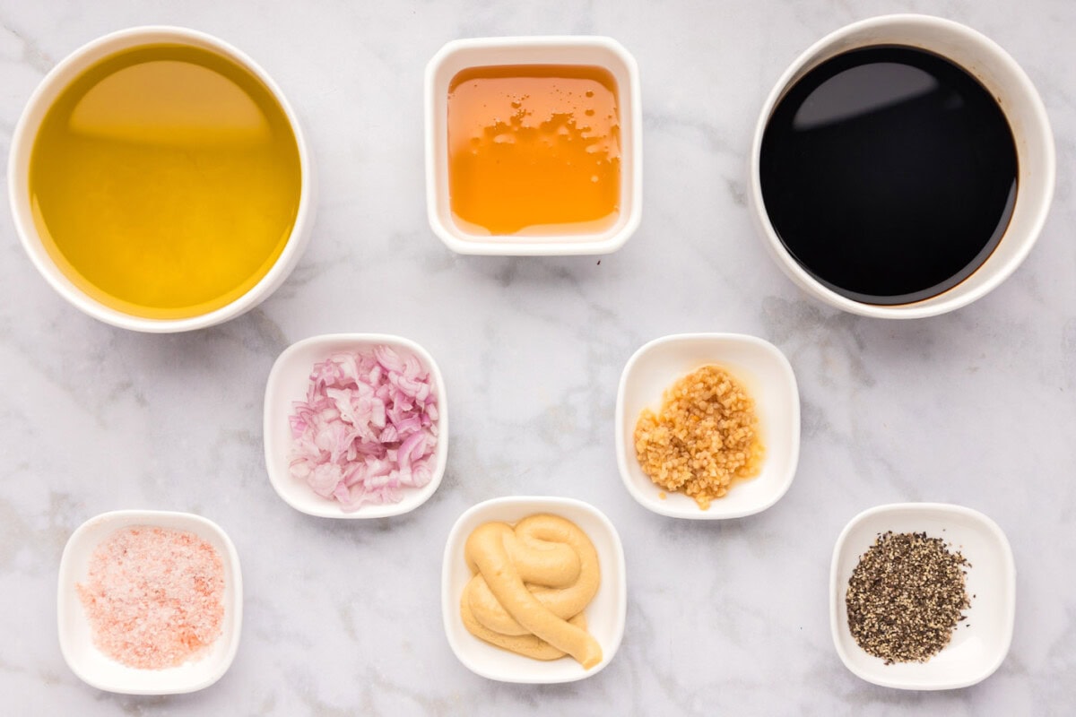 Ingredients for Balsamic Vinaigrette