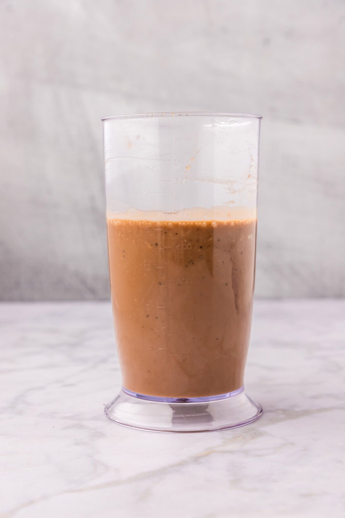 Blended balsamic vinaigrette
