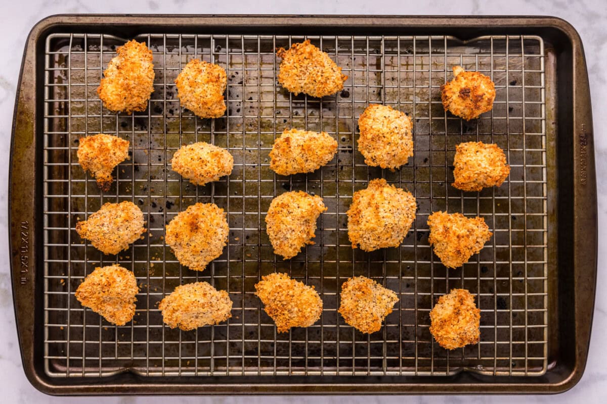 baked breaded cauliflower
