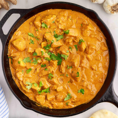 Skillet of Chicken Curry