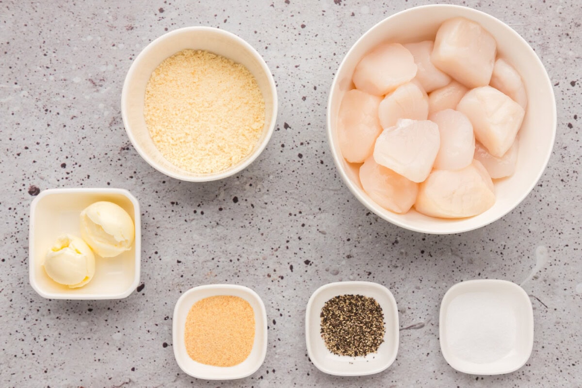 Ingredients for Grilled Scallops