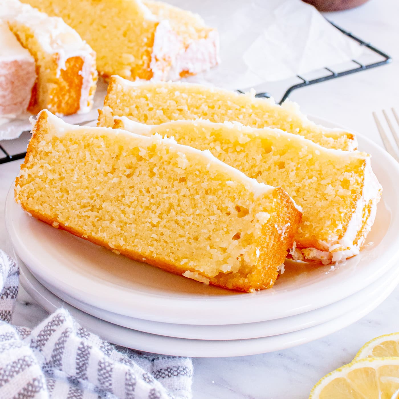 Moist Lemon Pound Cake Recipe – Sugar Geek Show