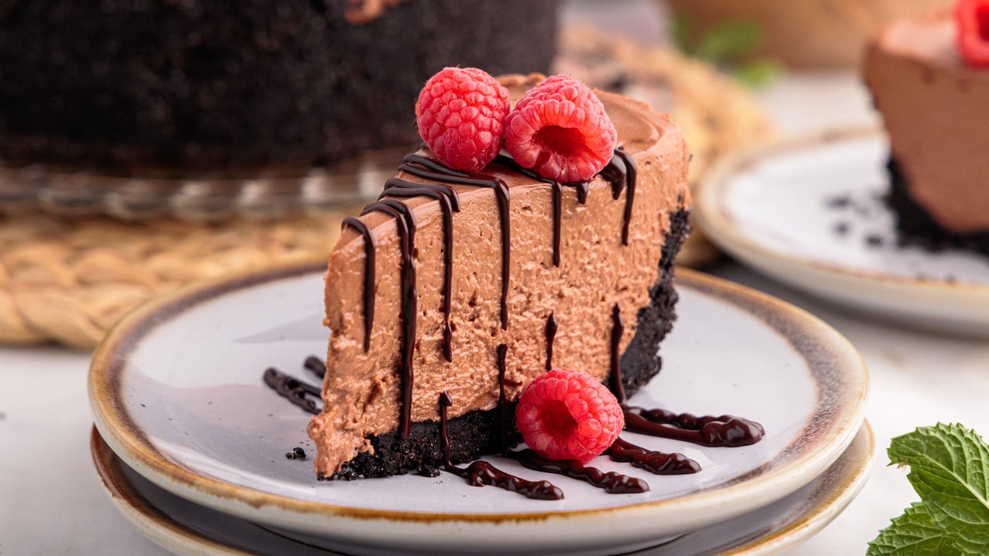 This no bake chocolate cheesecake recipe is smooth and luxurious. Each bite is filled with creamy ch