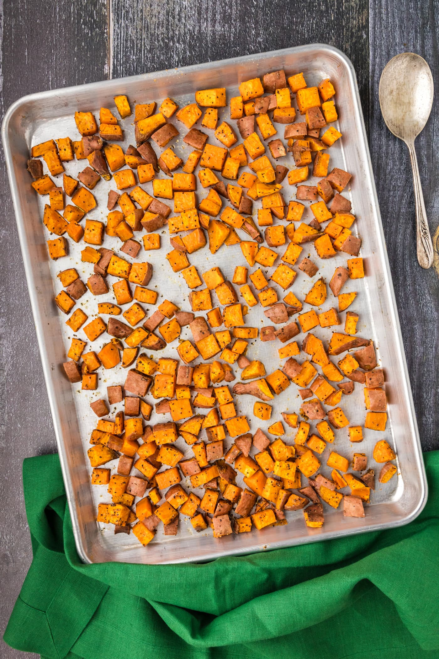 Roasted Sweet Potatoes - Amanda's Cookin' - Vegetables