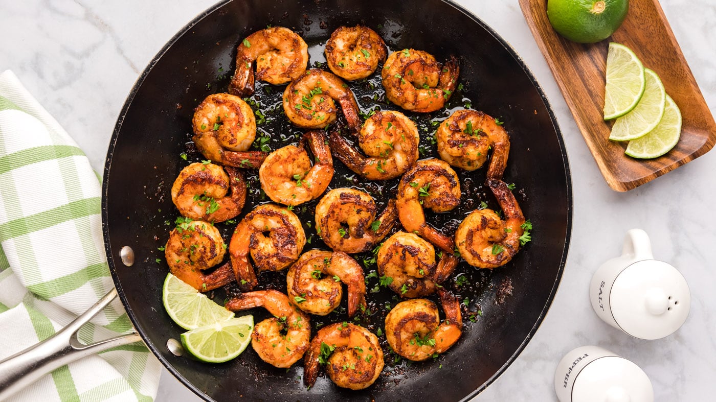 These spicy shrimp will make your tastebuds sing and your mouth water - in the best way possible. 
