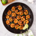 Skillet of Spicy Shrimp