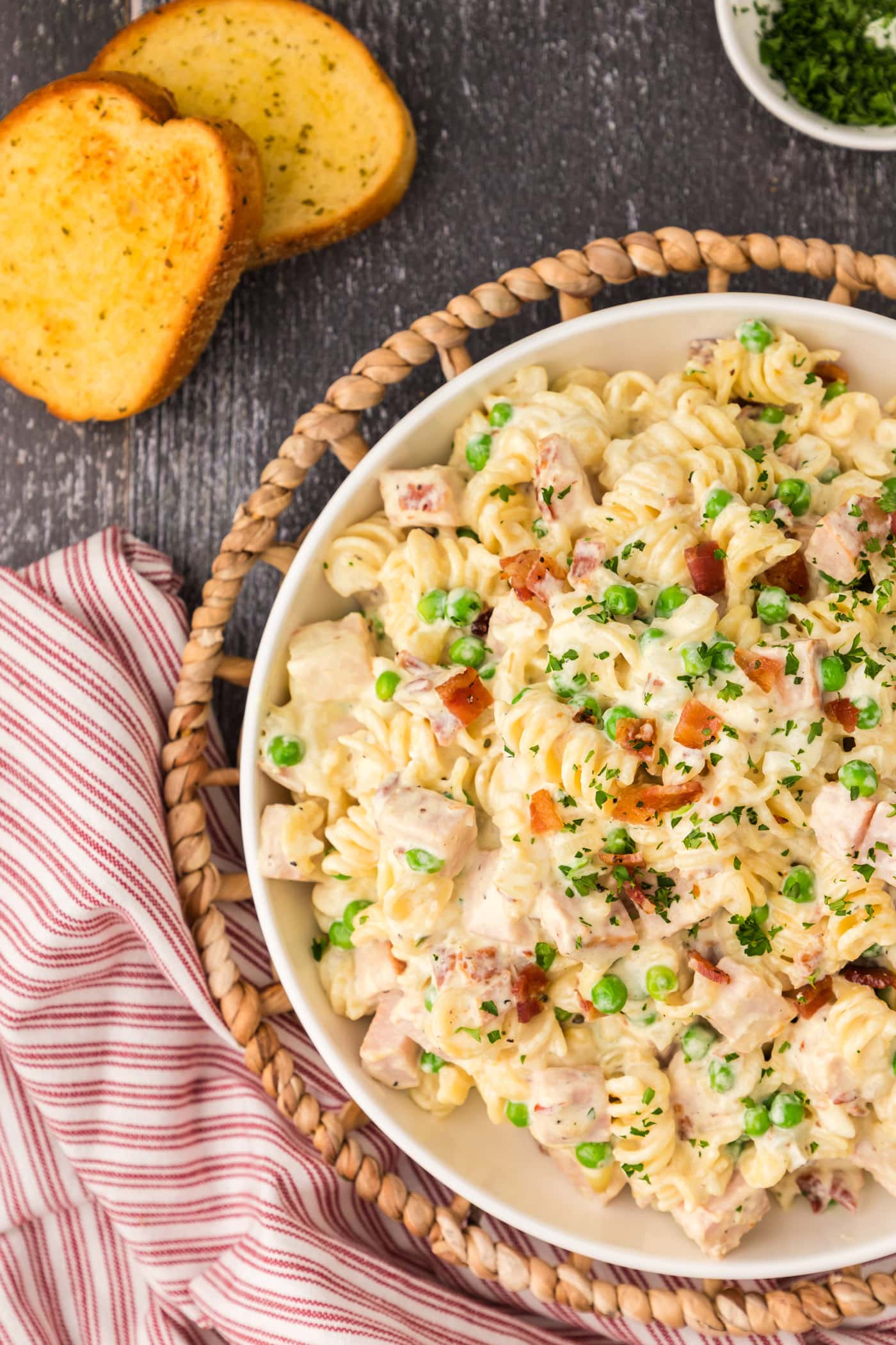 Turkey Carbonara Amanda's Cookin'