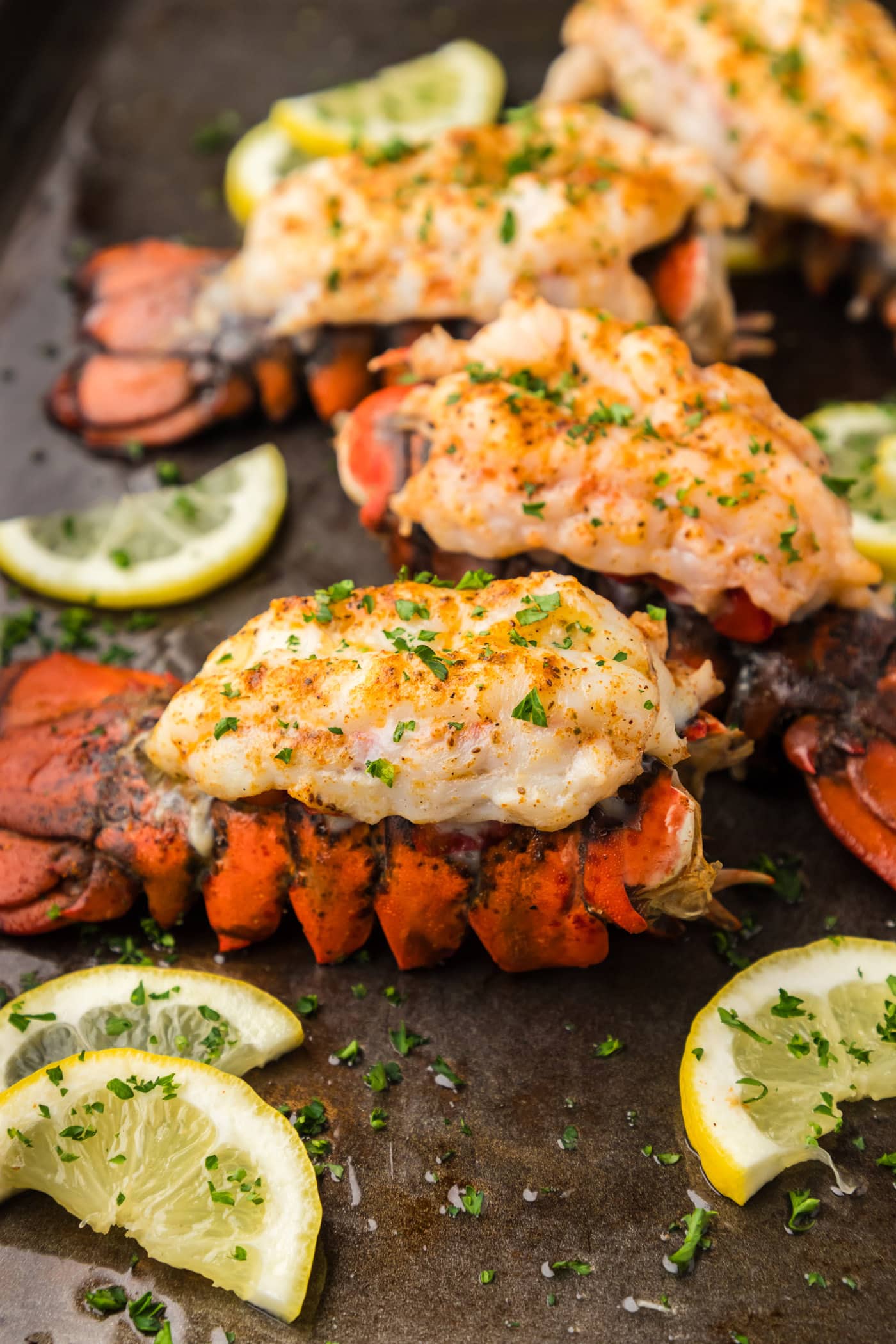 Baked Lobster Tail - Amanda's Cookin' - Fish & Seafood