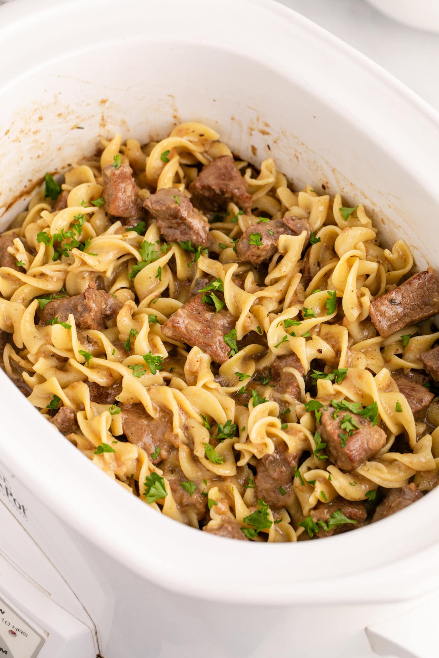 Beef and Noodles - Amanda's Cookin' - Beef