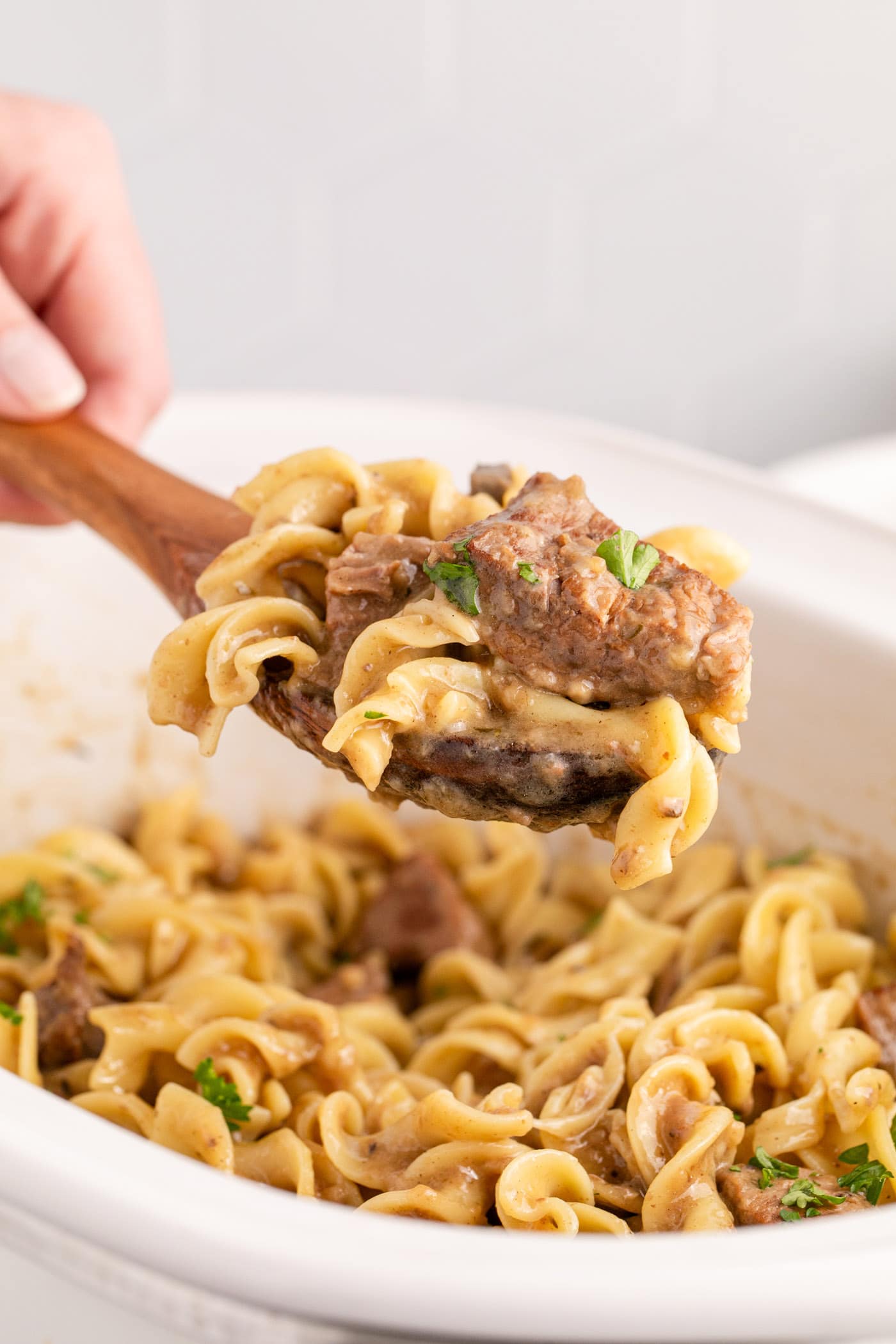 Beef and Noodles - Amanda's Cookin' - Beef