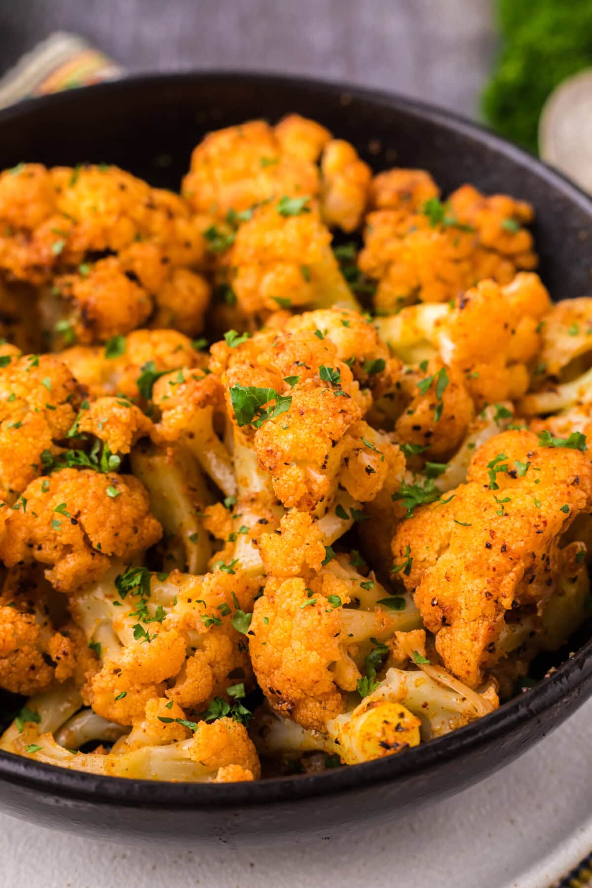 Close up photo of Instant Pot Cauliflower