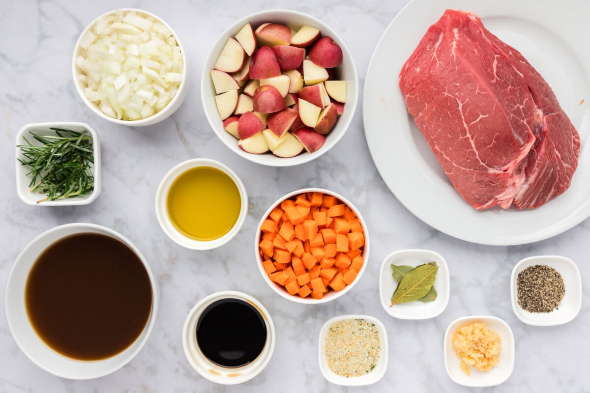 Ingredients for Instant Pot Roast Beef