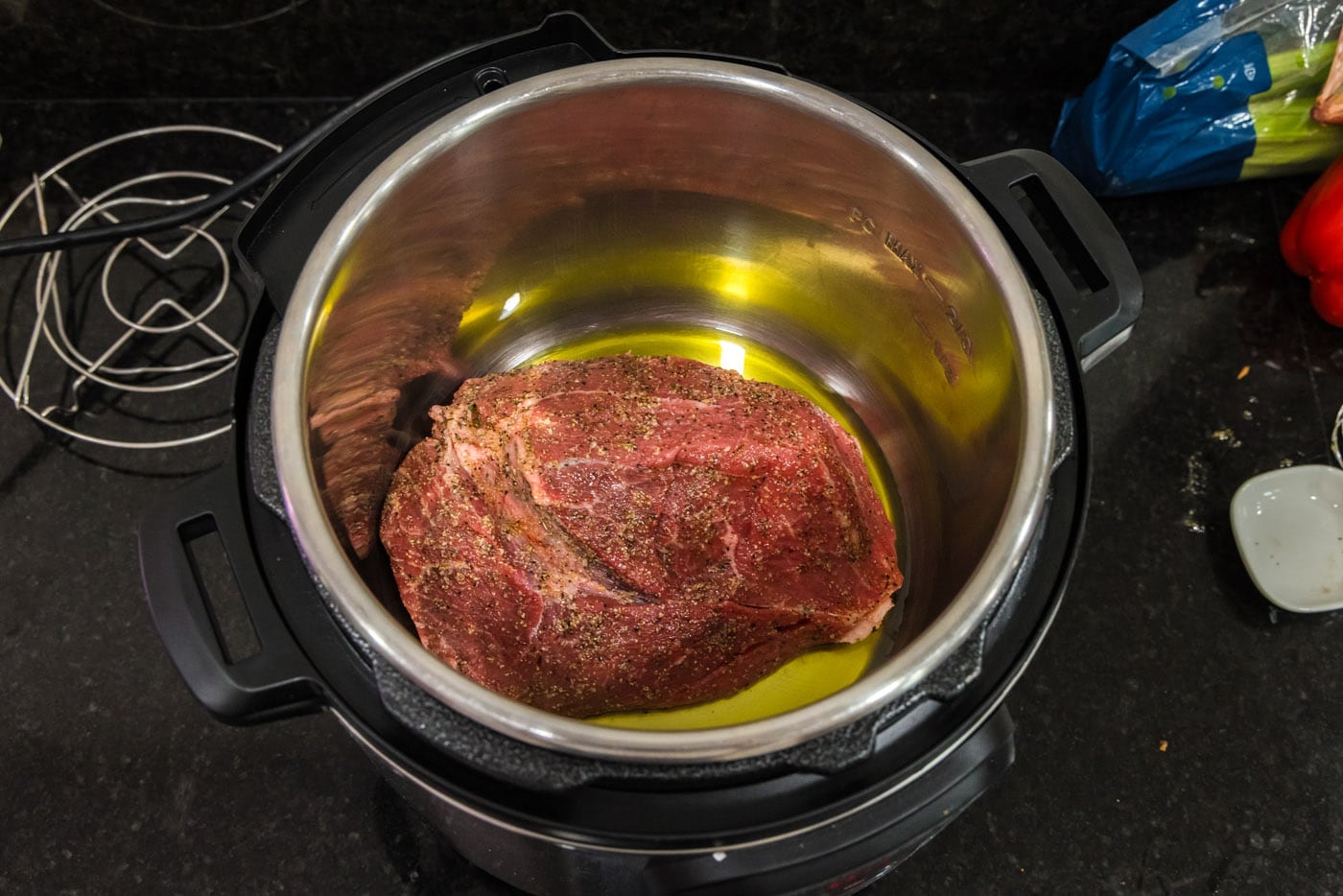 browning roast in the instant pot