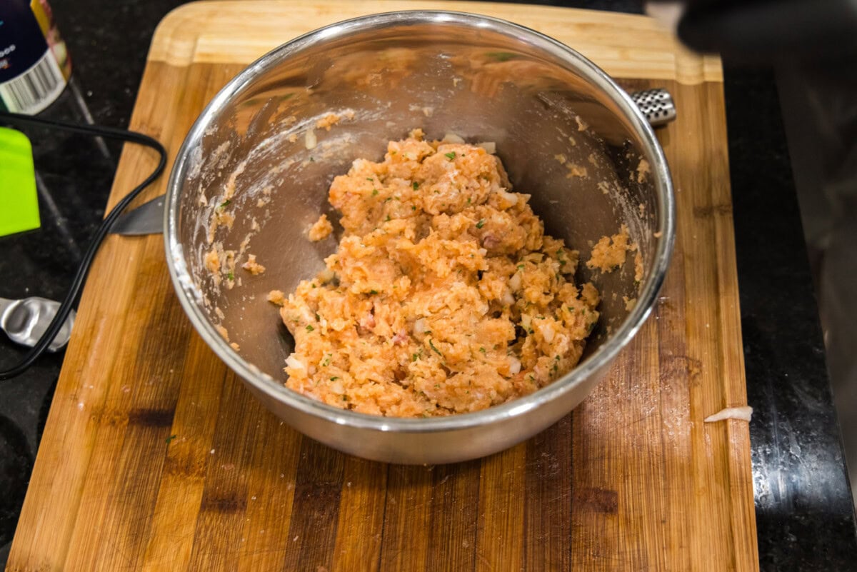 ground salmon patties