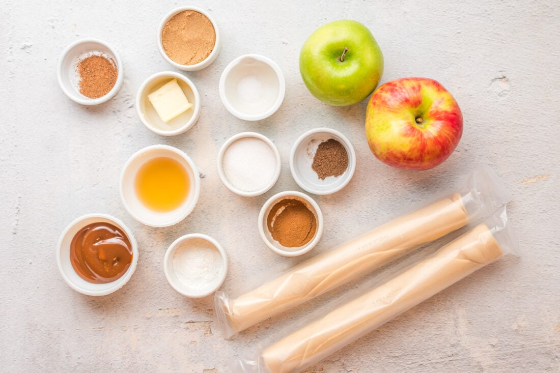 Ingredients for Apple Hand Pies