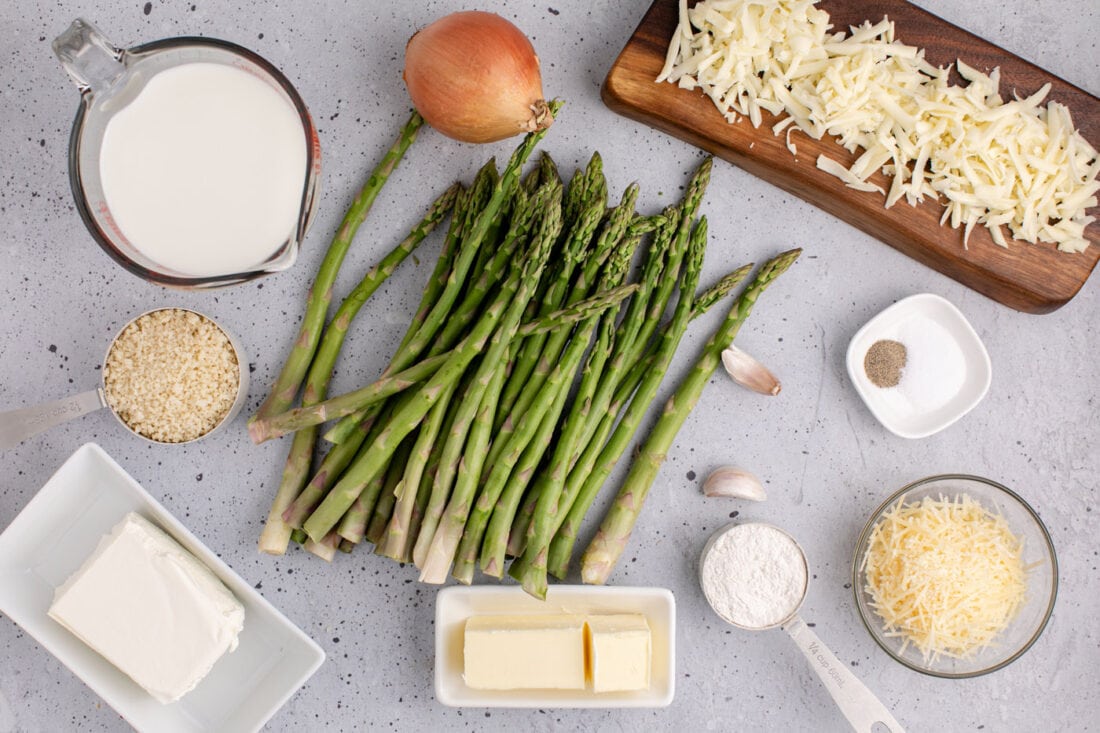 Ingredients for Asparagus Casserole