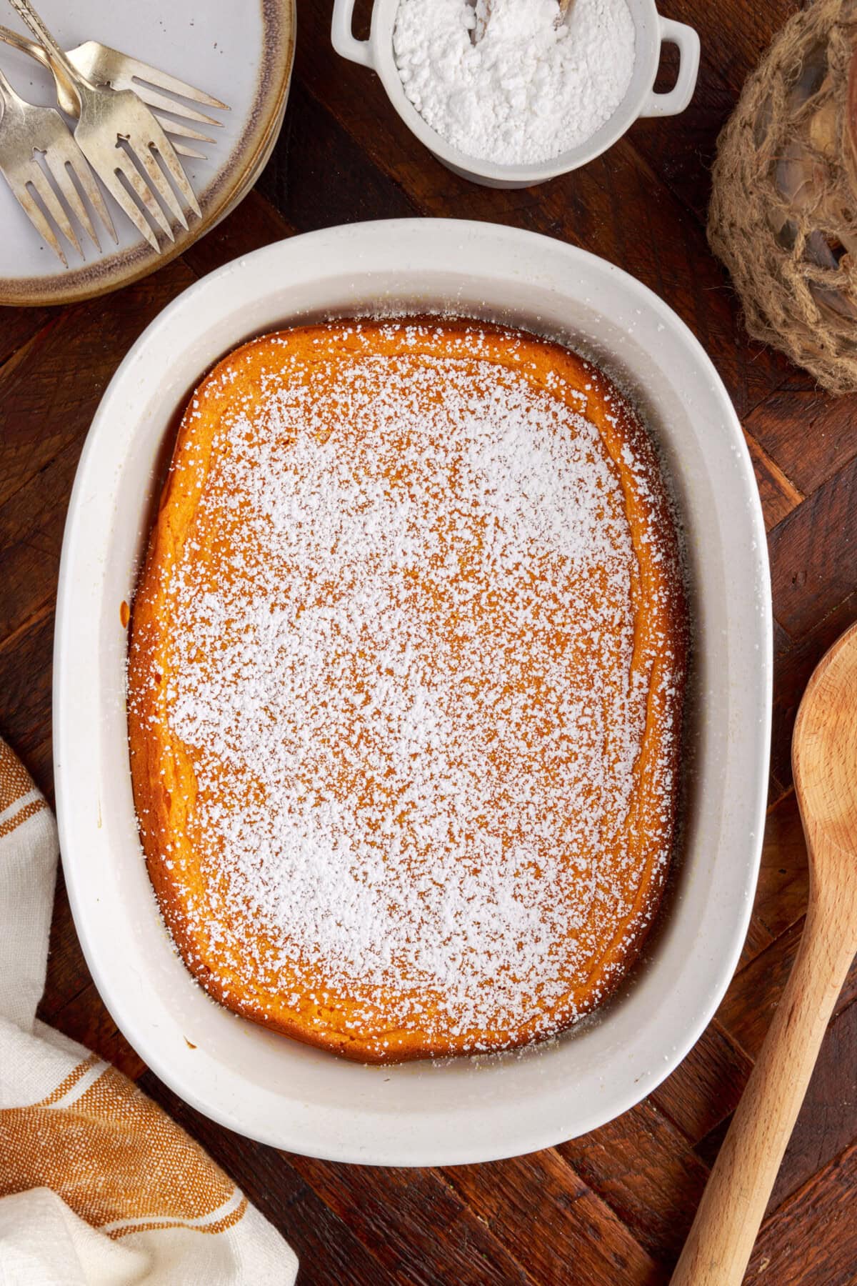 Dish of Carrot Souffle
