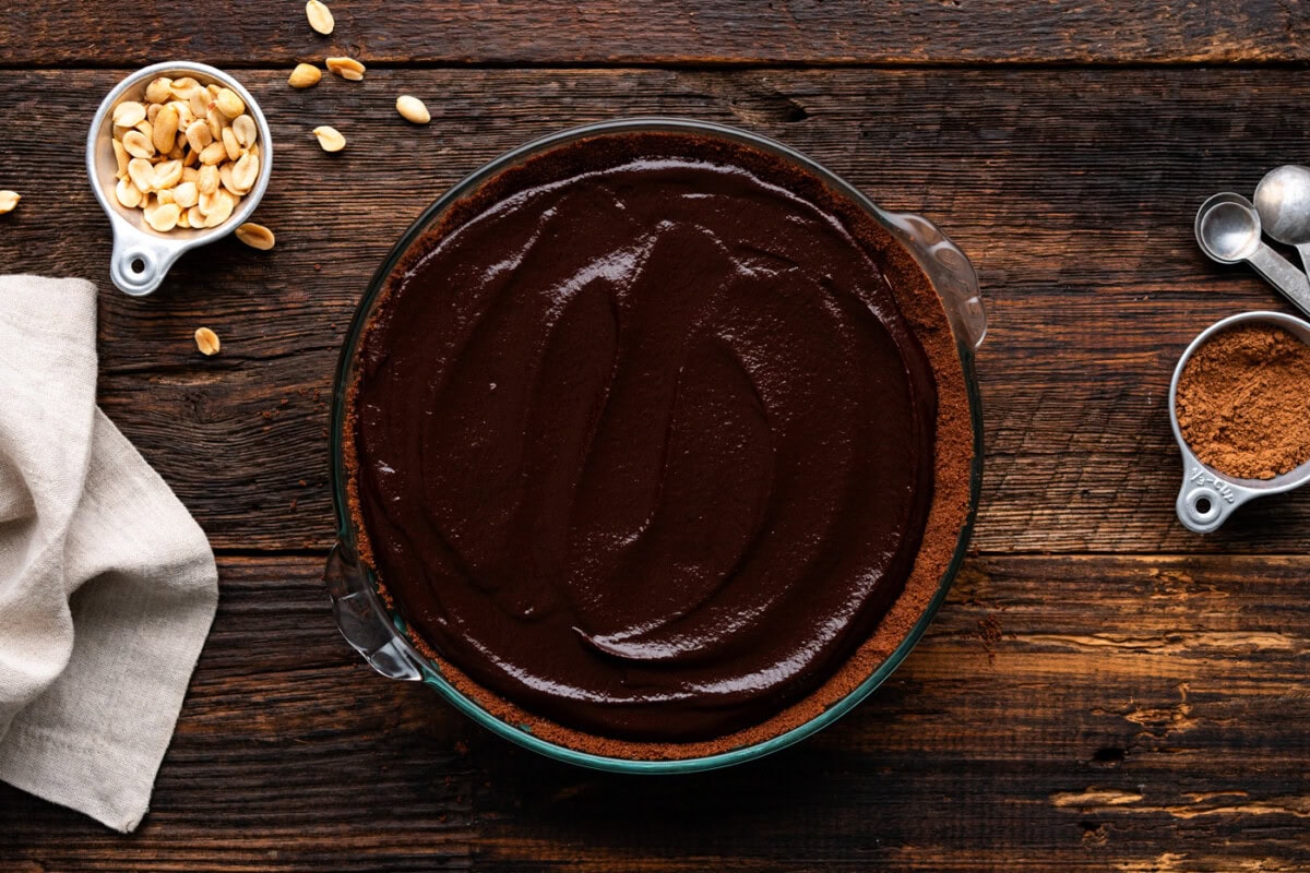 chocolate peanut butter pie