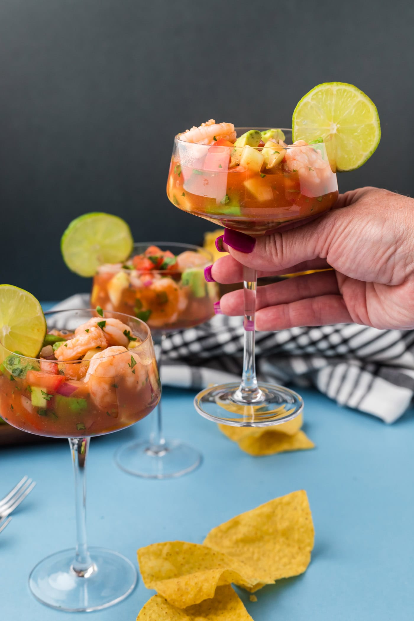 Mexican Shrimp Cocktail - Amanda's Cookin' - Apps & Finger Foods