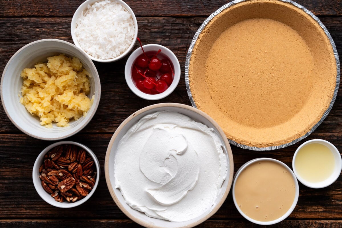 Ingredients for Million Dollar Pie