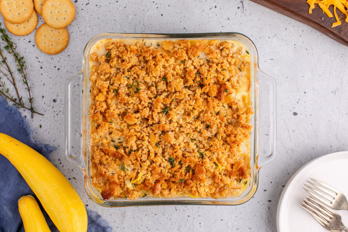 baked summer squash casserole