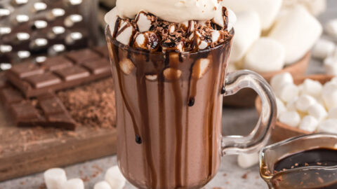 Crockpot Hot Chocolate - Amanda's Cookin' - Drinks