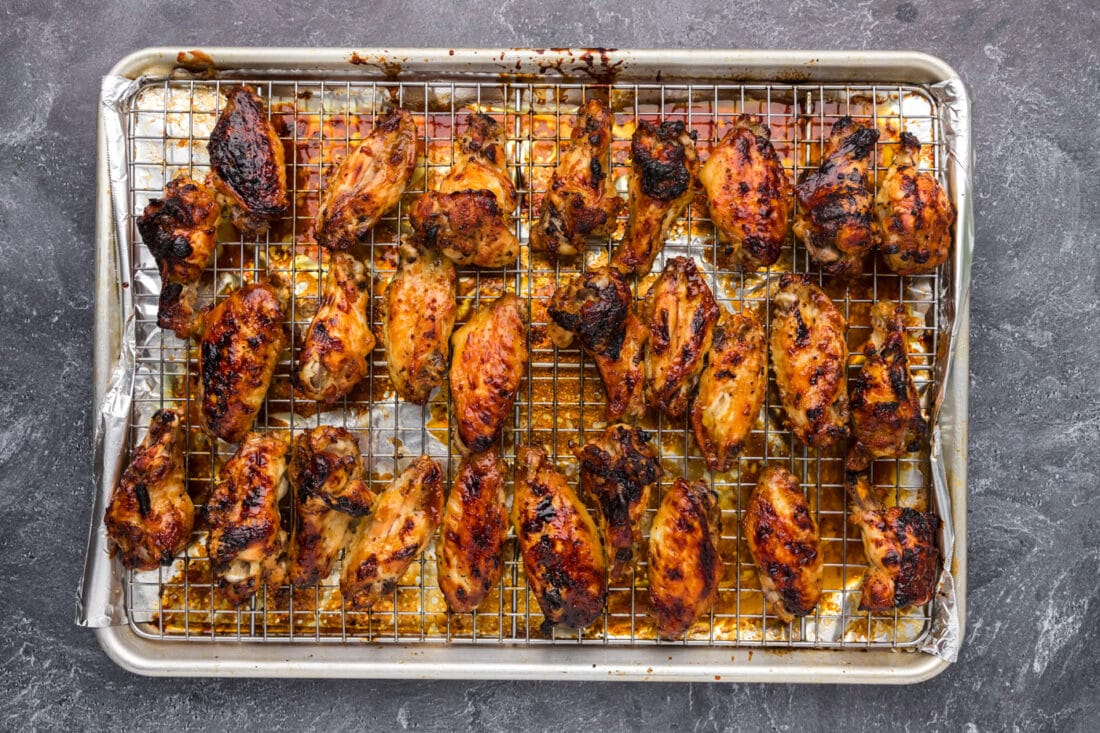 Honey Garlic Chicken Wings Amanda's Cookin' Chicken & Poultry