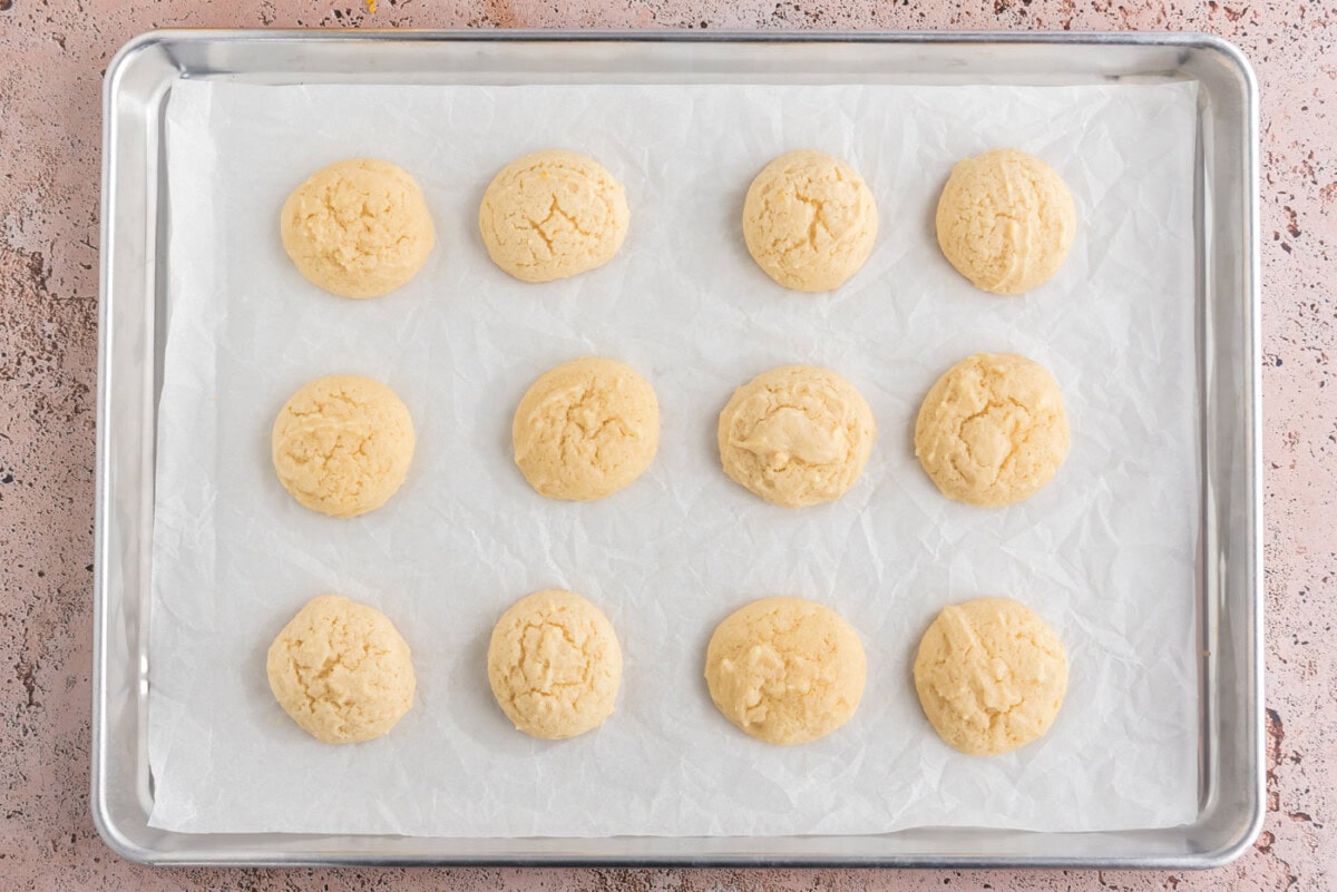 baked lemon drop cookies