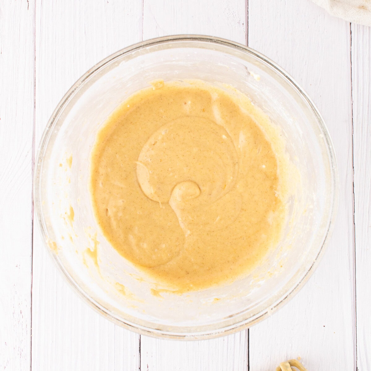 pumpkin cream cheese frosting in bowl
