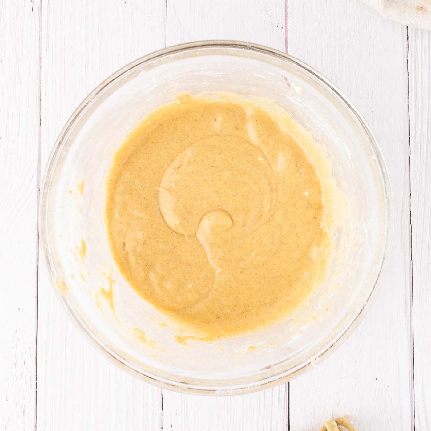pumpkin cream cheese frosting in bowl