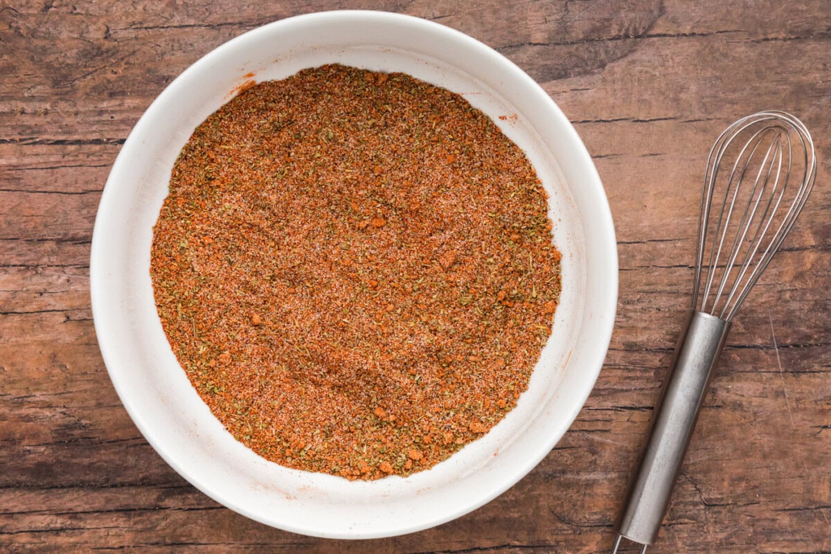 shrimp seasoning mixed in a bowl